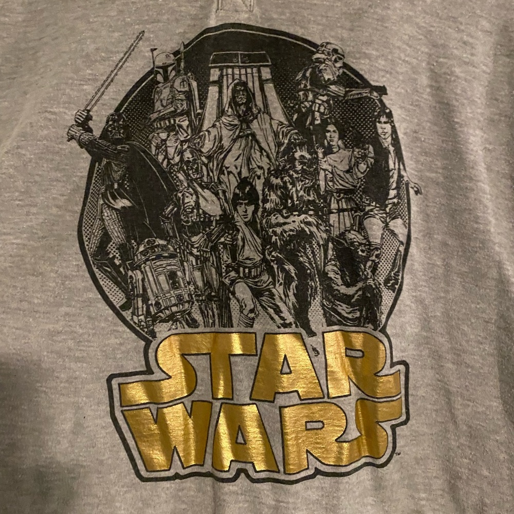 WDW Star Wars Lightweight Hoodie size L gently worn